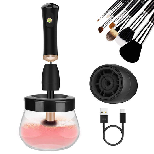 Electric makeup brush cleaner machine for cosmetic brushes