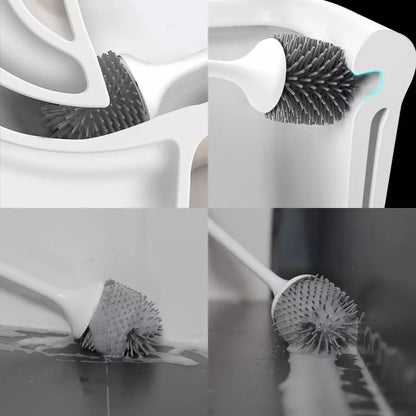 Electric toilet cleaning brush for toilet scrubbing